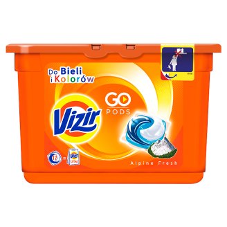Vizir Go Pods Alpine Fresh kapsułki do prania 17 prań
