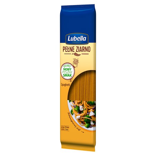 Lubella Pełne Ziarno Makaron spaghetti 400 g