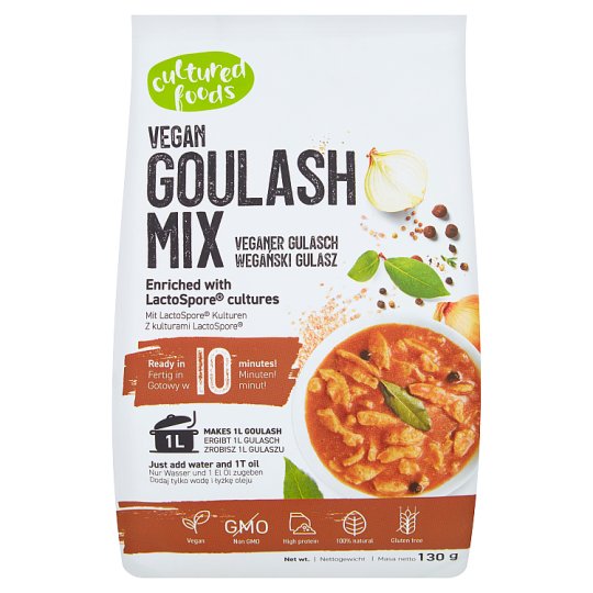 Cultured Foods Vegan Goulash Mix 130 g