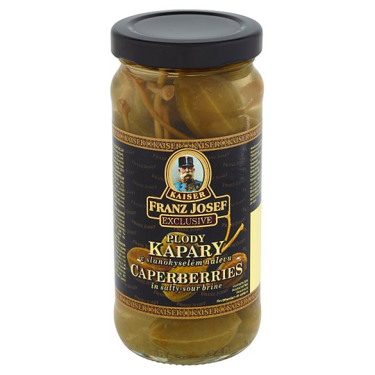Kaiser Franz Josef Exclusive Kapary jagodowe w słono-kwaśnej zalewie 250 g