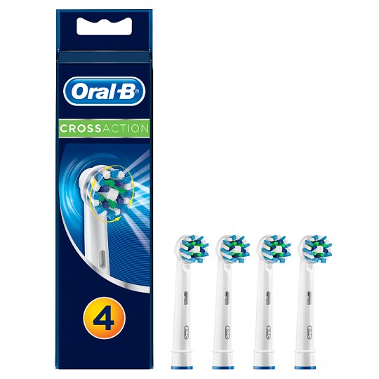 Oral-B CrossAction Końcówki wymienne do szczoteczek elektrycznych x 4