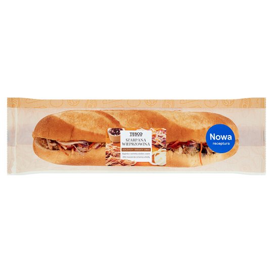 Tesco Bagietka szarpana wieprzowina 220 g