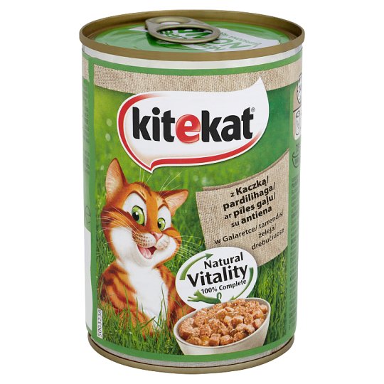 Kitekat z kaczką w galaretce Karma pełnoporcjowa 400 g