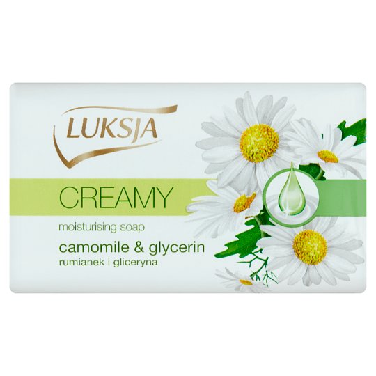 Luksja Creamy Rumianek i gliceryna Kremowe mydło 90 g