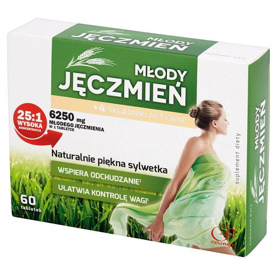 Colfarm Młody Jęczmień Suplement diety 60 tabletek
