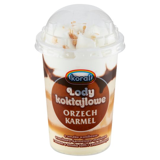Koral Lody koktajlowe orzech karmel 220 ml