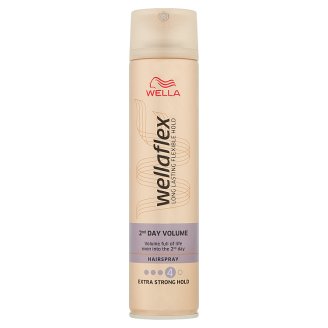 Wella Wellaflex Większa objętość Bardzo mocno utrwalający lakier do włosów 250 ml