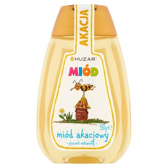 Huzar Kids Miód pszczeli nektarowy akacjowy 350 g
