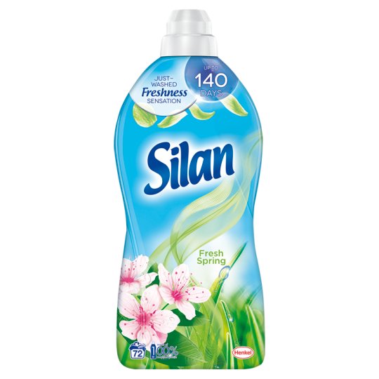 Silan Fresh Spring Płyn do zmiękczania tkanin 1800 ml (72 prania)