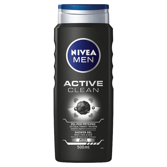 NIVEA MEN Active Clean Żel pod prysznic 500 ml