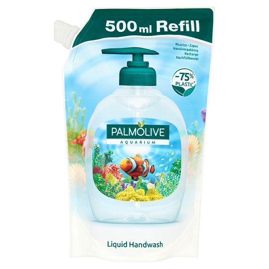 Palmolive Aquarium Mydło w płynie do rąk zapas 500 ml