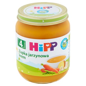 HiPP BIO Zupka jarzynowa krem po 4. miesiącu 125 g