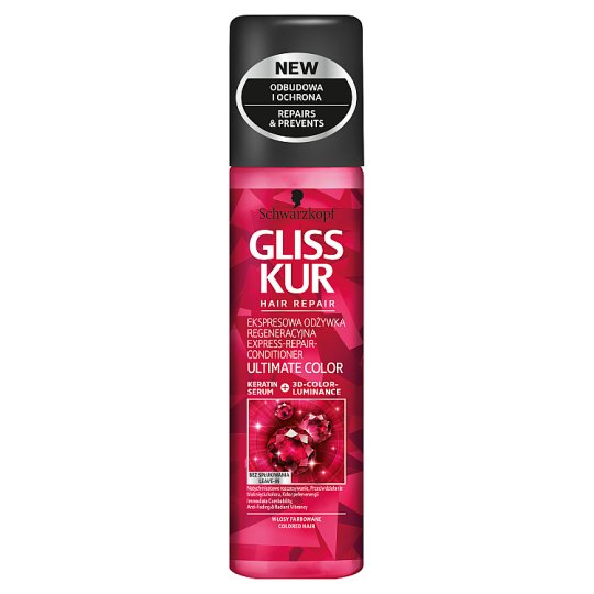 Gliss Kur Ultimate Color Ekspresowa odżywka regeneracyjna 200 ml