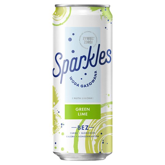 Żywiec Zdrój Sparkles Green Lime Sparkling Water 330 ml