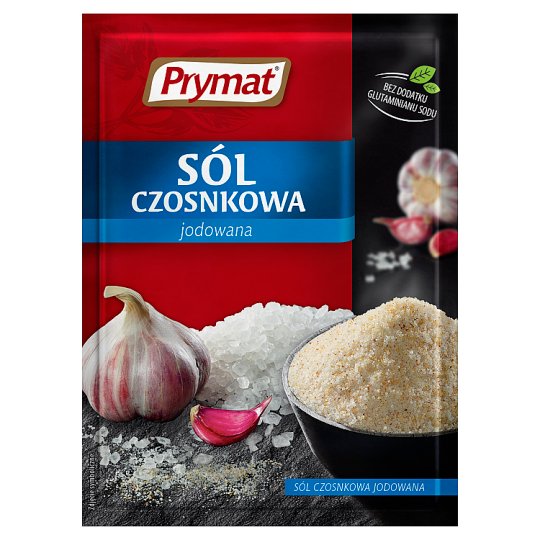 Prymat Sól czosnkowa jodowana 40 g