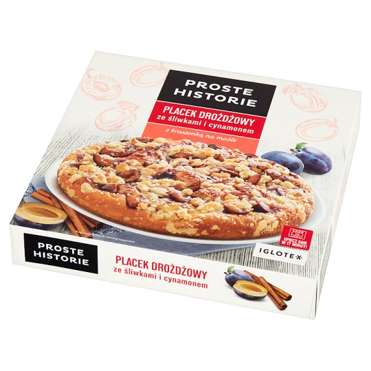 Proste Historie Yeast Cake with Plum and Cinnamon 485 g