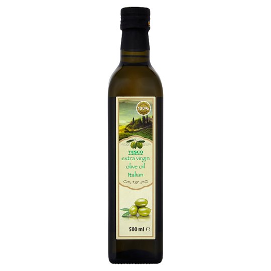 Tesco Italian Oliwa z oliwek najwyższej jakości z pierwszego tłoczenia 500 ml