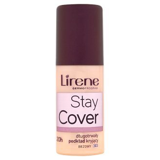 Lirene Stay Cover Długotrwały podkład kryjący 303 beżowy 30 ml