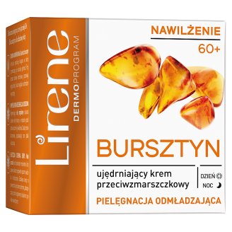 Lirene Bursztynowa Odbudowa 60+ Ujędrniający krem przeciwzmarszczkowy na dzień i noc 50 ml