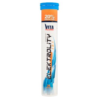 Vita Pluss Elektrolity Tabletki musujące Suplement diety 96 g (24 tabletki)