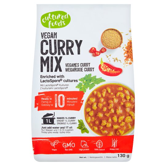 Cultured Foods Vegan Curry Mix 130 g