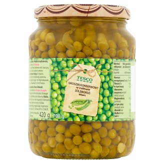Tesco Groszek konserwowy w zalewie 700 g