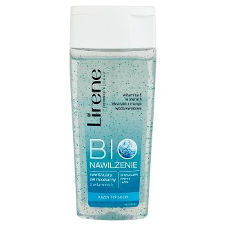Lirene Bio Nawilżenie Nawilżający żel micelarny z witaminą E 200 ml