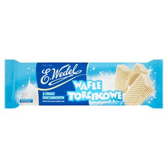 E. Wedel Wafle Torcikowe o smaku śmietankowym 160 g