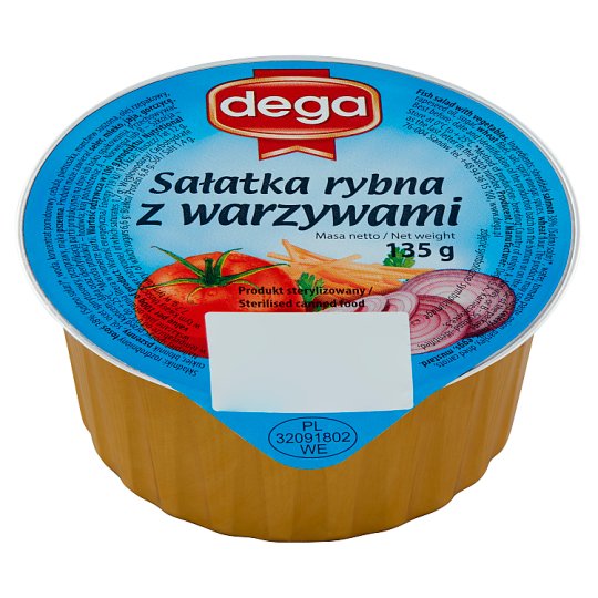 Dega Fish Salad with Vegetables 135 g