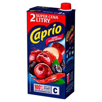 Caprio jabłko aronia wiśnia Napój 2 l