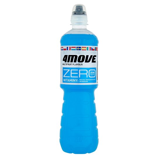 4Move Zero Napój niegazowany o smaku wieloowocowym 0,75 l