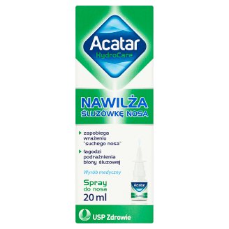 Acatar HydroCare Spray do nosa wyrób medyczny 20 ml
