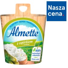Almette z ogórkiem i ziołami Puszysty serek twarogowy 150 g