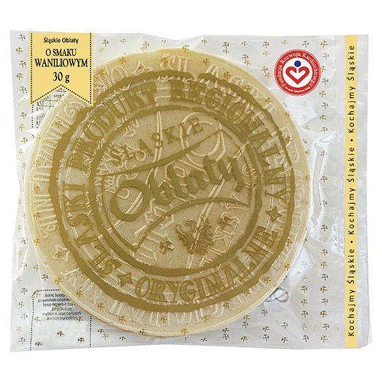 Śląskie oblaty waniliowe 30 g