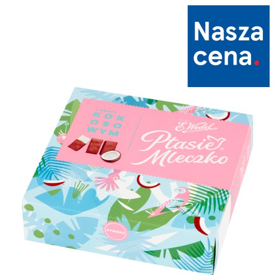 E. Wedel Ptasie Mleczko o smaku kokosowym 380 g