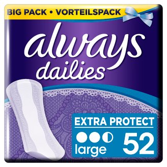 Always Dailies Extra Protect Large Wkładki higieniczne x 52