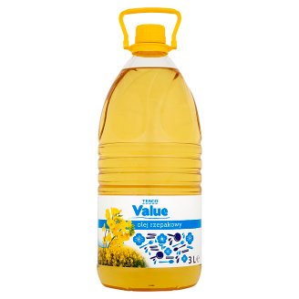 Tesco Value Olej rzepakowy 3 l