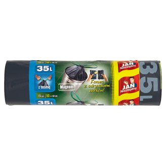 Jan Niezbędny Magnum Worki na śmieci 35 l 15 sztuk