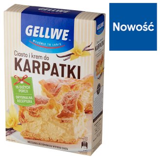 Gellwe Ciasto i krem do karpatki 340 g