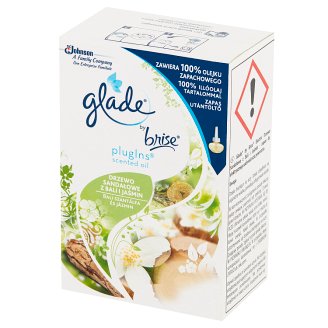 Glade by Brise Electric Drzewo sandałowe i jaśmin Zapas do elektrycznego odświeżacza powietrza 20 ml