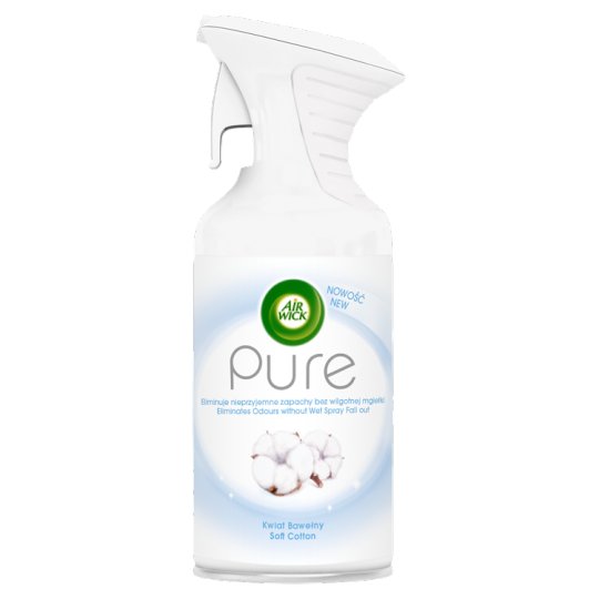 Air Wick Pure Kwiat bawełny Odświeżacz powietrza 250 ml
