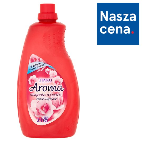 Tesco Aroma Magnolia & Desire Płyn do płukania tkanin 2 l (66 prań)