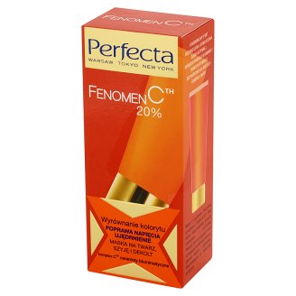 Perfecta Fenomen C Poprawa napięcia ujędrnienie Maska na twarz szyję i dekolt 60 ml
