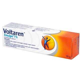 Voltaren Emulgel 1% 10 mg/g Żel Lek o działaniu przeciwbólowym przeciwzapalnym 30 g