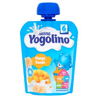Nestlé Yogolino Deserek owocowo-mleczny mango banan po 6 miesiącu 90 g
