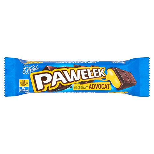E. Wedel Pawełek Batonik deserowy advocat 45 g