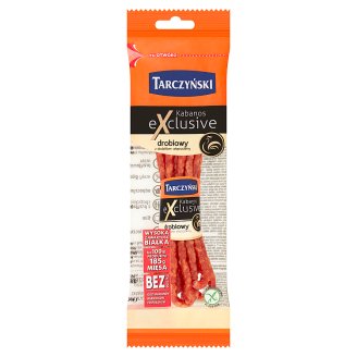 Tarczyński Kabanos Exclusive drobiowy z dodatkiem wieprzowiny 120 g