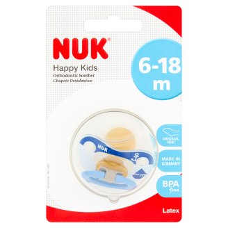 NUK Happy Kids Smoczek uspokajający 6-18 m