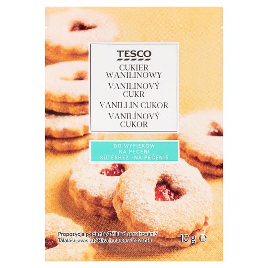 Tesco Cukier wanilinowy 10 g