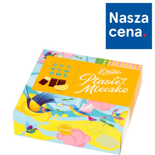 E. Wedel Ptasie Mleczko cytrynowe 380 g